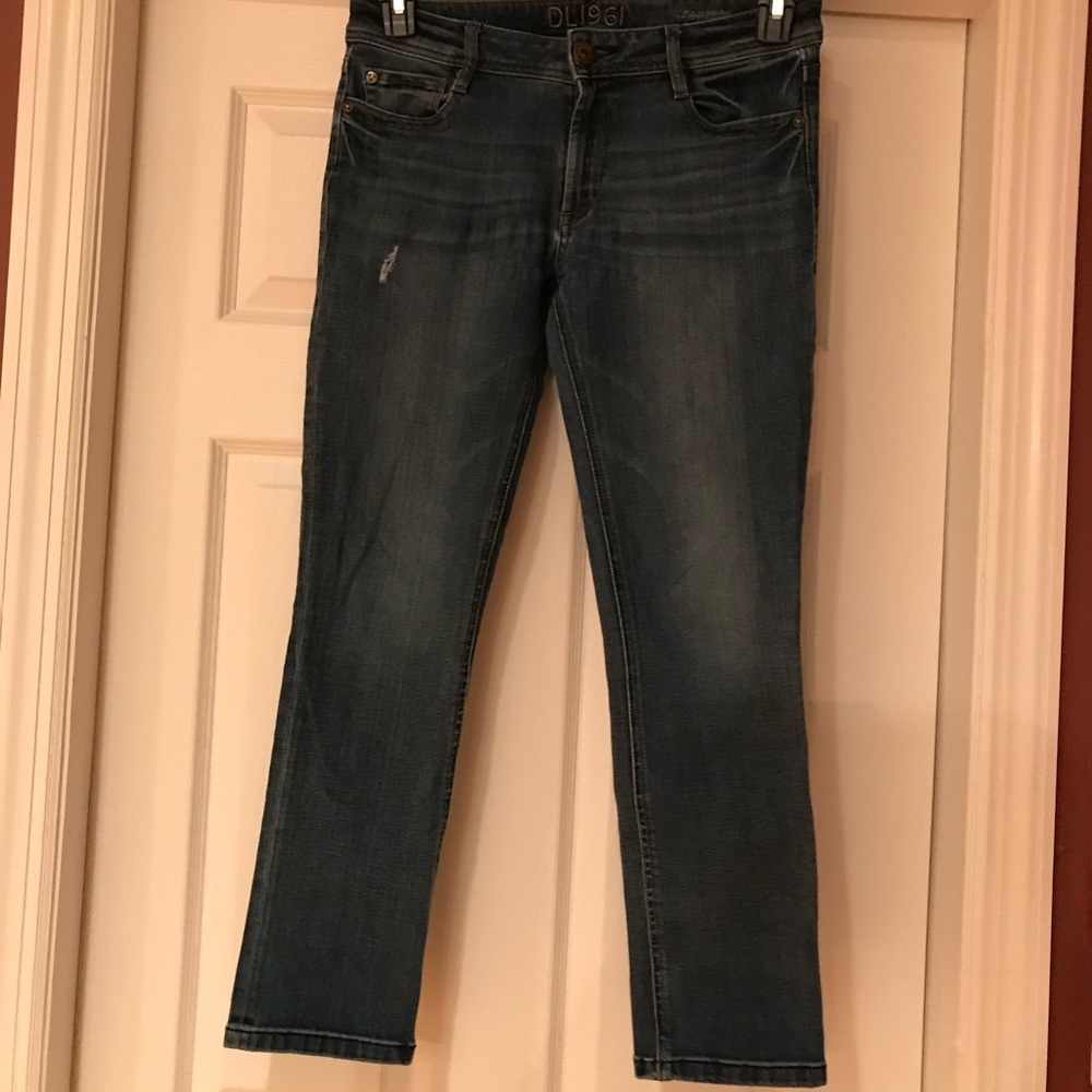 DL1961 Cropped High Rise Jeans